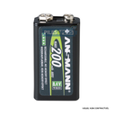 Pile rechargeable 9V NIMH - accu 9V HR622 200mAh Ansmann