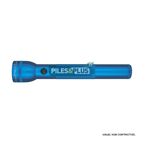 Lampe torche Maglite LED 3D bleue - ML3 - 31,3cm - LED 3W