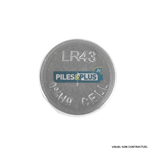 Pile LR43/186 - Alcaline 1.5V Wonder