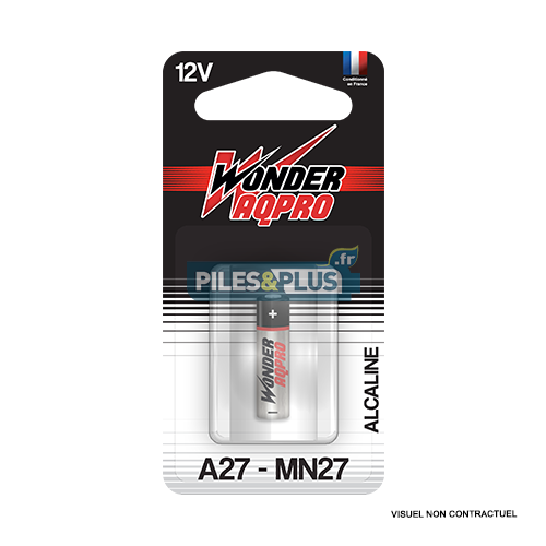 Pile 27A - Alcaline 12V Wonder
