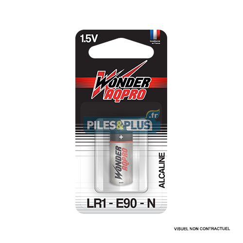 Pile LR1/E90 - Alcaline 1.5V Wonder