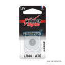 Pile LR44/A76 - Alcaline 1.5V Wonder