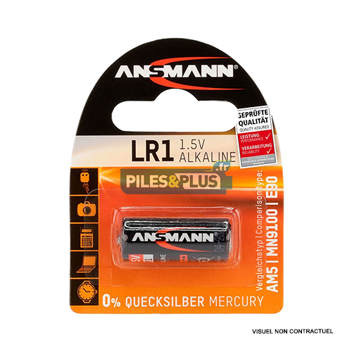 Pile N - LR1 - pile alcaline 1,5V E90 Ansmann