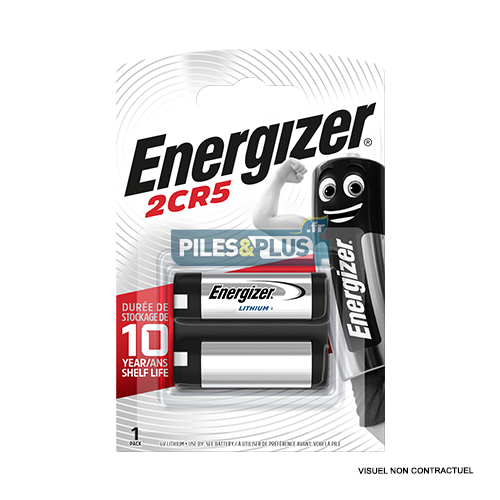 Pile photo 2CR5 - 245 - Lithium 6V Energizer