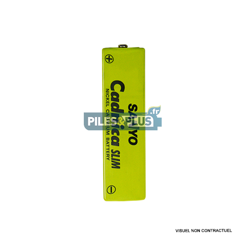 Accumulateur prismatique Sanyo NiCd 450mAh - KF-B450
