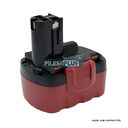 Batterie pour Bosch type 2607335490 - 14.4V NiMH 3000mAh