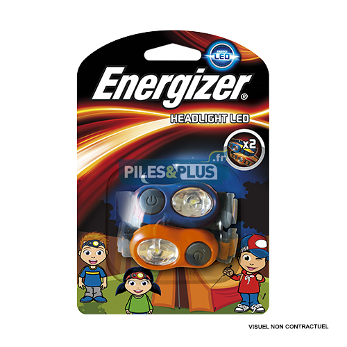 2 Lampes Frontales pour enfants + 2 CR2032 - Energizer