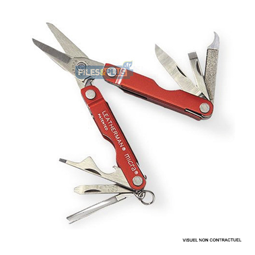 Leatherman Micra compact - rouge - 11 fonctions