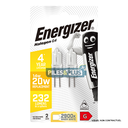 Ampoule ECO Halogène Capsule G4 280lm 16W/20W Energizer BL2