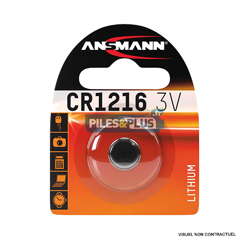 [OE1216] Pile Bouton CR1216 - Lithium 3V