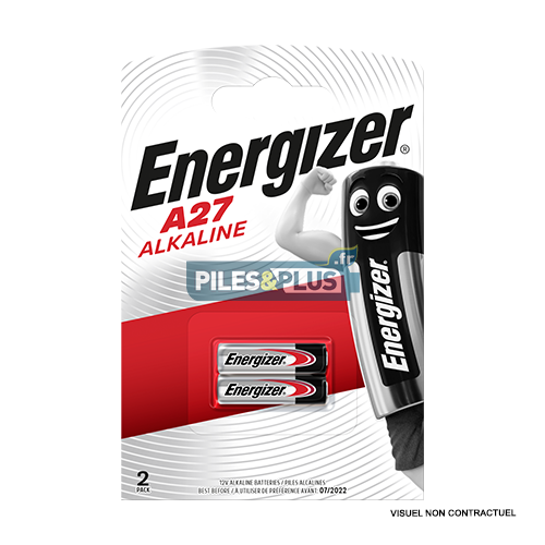 [EN639333] Pile A27 - pile Alcaline 12V Energizer - par 2