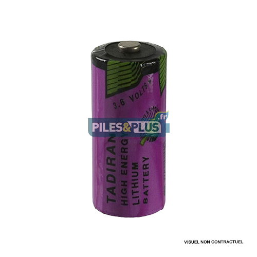 [OESL761] Pile TADIRAN 3,6V 2/3AA - SL-761/S 1500MAH Lithium