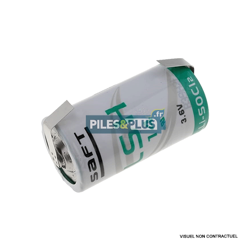 [OELSH14F] Pile SAFT LS26500 C 3,6V 5.8Ah - Lithium industriel - languettes