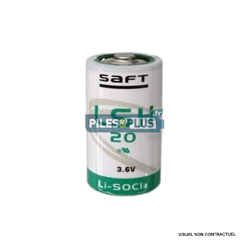 [OELSH20] Pile SAFT LSH20 - LS33600 D 3,6V - Lithium industriel
