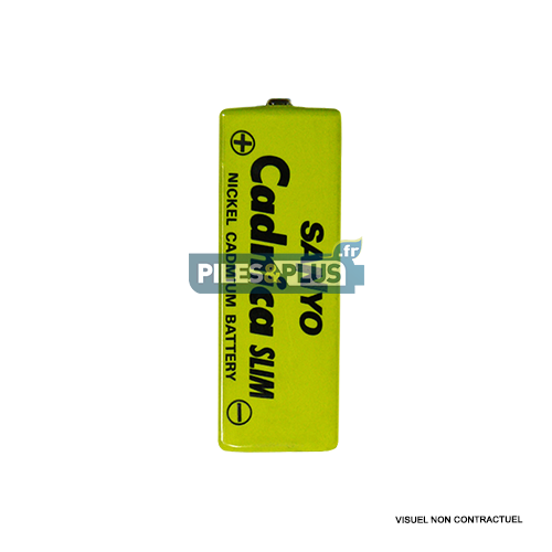 [OE3302] Accumulateur prismatique Sanyo NiCd 650mAh - KF-B650