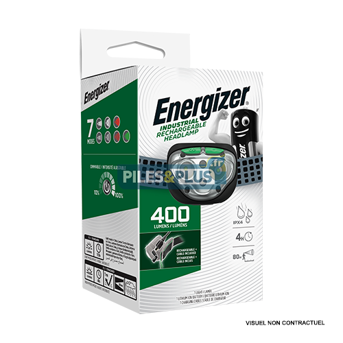 [OEHLVUPRO] Lampe frontale led vision HD focus industrial 400LM Energizer