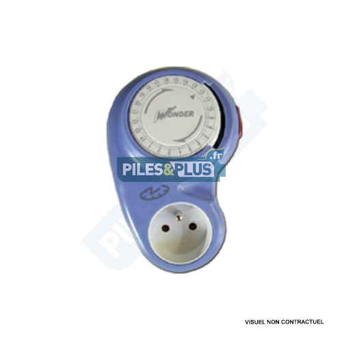 [WOPR906] Programmateur journalier mécanique - IP20 - bleu