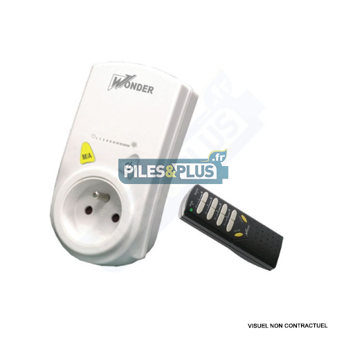 [WOPA951] Kit Prises télécommandée : 1 télécommande + 1 variateur intérieur