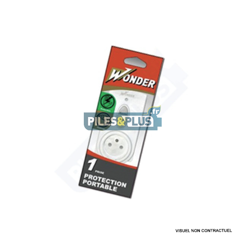 [WODI660] Prise secteur différentielle - protection surtension - interrupteur