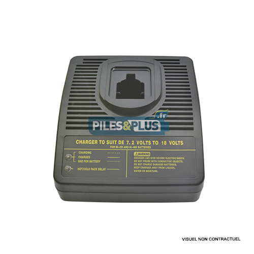 [OEDECH0] Chargeur pour batterie Dewalt de 7,2V à  18V NiCD ou NiMH