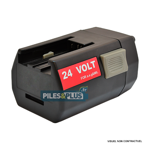[OEAEC46] Batterie pour AEG BXL24 - 24V Ni-MH 2000mAh