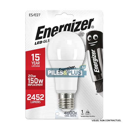 [PO16538] Ampoule LED Standard E27 2452lm 20W/150W Energizer BL1